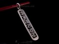 PA08 Pendentif Argent Massif Mantra Tibétain 