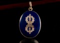 PA75 Pendentif Argent Massif Dorje Vajra