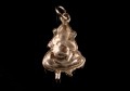PA90 Pendentif Argent Massif Ganesh, Le dieu hindou à la tête d'éléphant