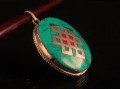 PA97 Pendentif Argent Massif Nœud Sans Fin