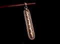 PA104 Pendentif Argent Massif Mantra Tibétain 