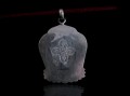 PA132 Pendentif Argent Massif Om
