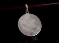 PA134 Pendentif Argent Massif Om Tibétain Turquoise