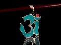 PA146 Pendentif Argent Massif Om