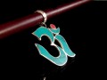 PA146 Pendentif Argent Massif Om
