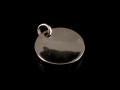 PA163 Pendentif Argent Massif Om