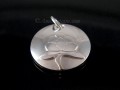 PA164 Pendentif Argent Massif Fleur de Lotus