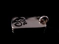 PA165 Pendentif Argent Massif Om