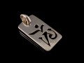 PA168 Pendentif Argent Massif Om