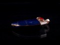 PA180 Pendentif Tibétain Argent Massif Lapis Lazuli