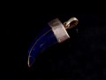 PA180 Pendentif Tibétain Argent Massif Lapis Lazuli
