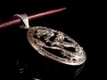 PA181 Pendentif Tibétain Argent Massif Dragon
