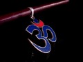 PA189 Pendentif Tibétain Argent Massif Om