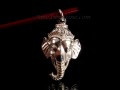 PA225 Pendentif Argent Massif Ganesh, Le dieu hindou à la tête d'éléphant