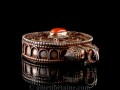 PA265 Pendentif Argent Massif Ghau Mantra Tibétain Om Mani Padme Hum