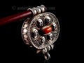 PA265 Pendentif Argent Massif Ghau Mantra Tibétain Om Mani Padme Hum