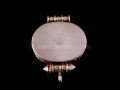 PA265 Pendentif Argent Massif Ghau Mantra Tibétain Om Mani Padme Hum
