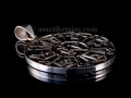 PA287 Pendentif Argent Massif Mantra Om