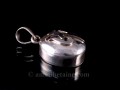 PA291 Pendentif Argent Massif Om