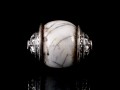 PA294 Perle Argent Massif Coquillage