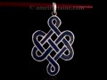 PA49 Pendentif Argent Massif Nœud Sans Fin Signes Auspicieux Lapis Lazuli