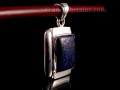 PA317 Pendentif Tibétain Argent Massif Lapis Lazuli