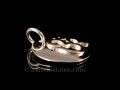 PA319 Pendentif Argent Massif Om