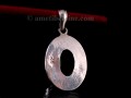 PA327 Pendentif Tibétain Argent Massif Turquoise