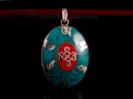 PA338 Pendentif Argent Massif Nœud Sans Fin Mantra