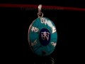 PA339 Pendentif Argent Massif Mantra Om