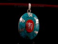 PA342 Pendentif Argent Massif Mantra Om