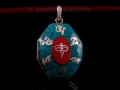 PA343 Pendentif Argent Massif Mantra Yeux de Bouddha