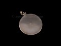 PA345 Pendentif Argent Massif Om Tibétain