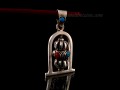 PA346 Pendentif Argent Massif Dorje Vajra