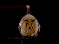 PA359 Pendentif Argent Massif Ghau Om
