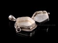 PA359 Pendentif Argent Massif Ghau Om