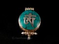 PA362 Pendentif Argent Massif Ghau Om