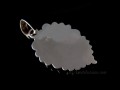 PA365 Pendentif Tibétain Argent Massif Turquoise