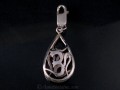 PA371 Pendentif Argent Massif Om