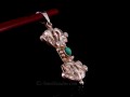 PA376 Pendentif Argent Massif Dorje Vajra