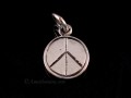 PA379 Pendentif Argent Massif Symbole de la Paix