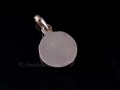 PA380 Pendentif Argent Massif Om
