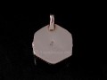 PA386 Pendentif Argent Massif Ghau Om