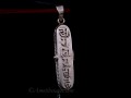 PA388 Pendentif Argent Massif Ghau Mantra Tibétain