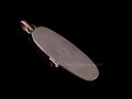 PA389 Pendentif Argent Massif Ghau Mantra Tibétain