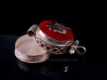 PA391 Pendentif Argent Massif Ghau Om