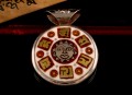 PD25 Pendentif Mantra Noeud Sans Fin Dorje Vajra