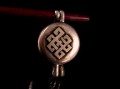 PD35 Pendentif Ghau Om Noeud Sans Fin