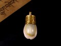 PD68 Pendentif Tibétain Porcelaine