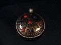 PD74 Pendentif Tibétain Mantra